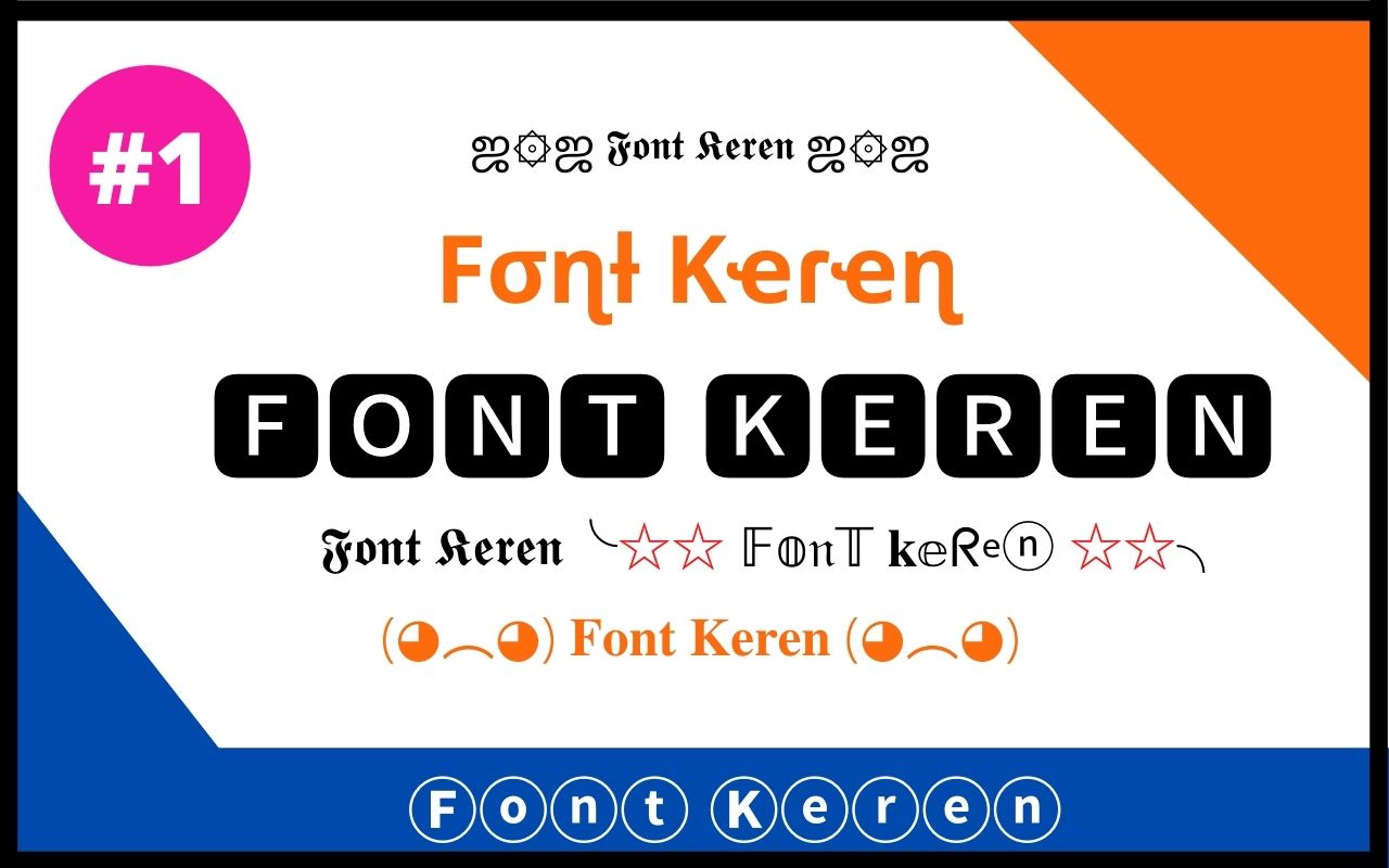 Font Keren截图1