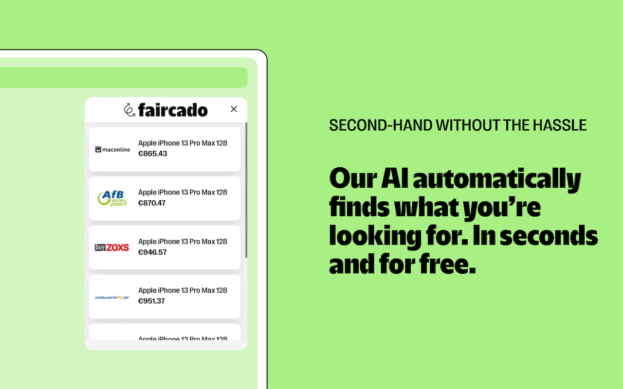 Faircado - Second hand shopping截图1