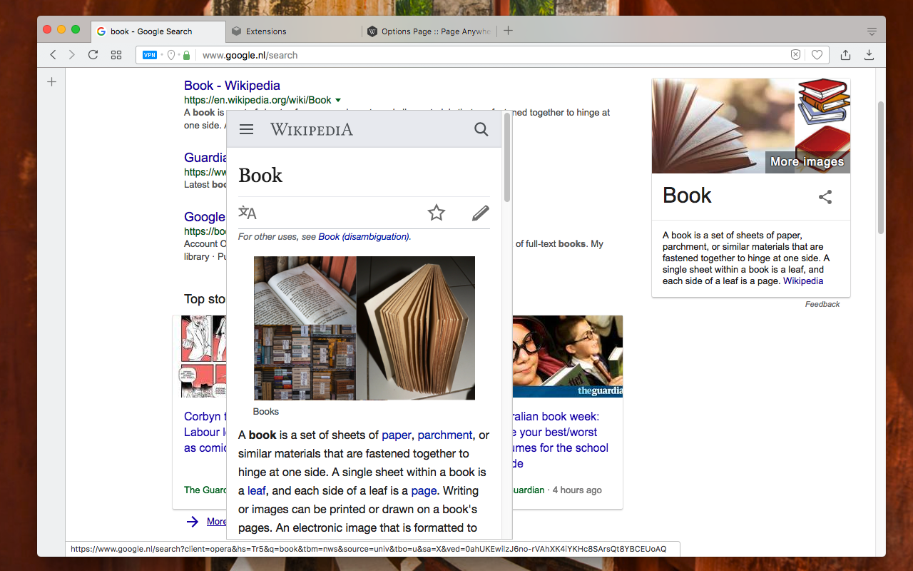 Wikipedia Anywhere截图1