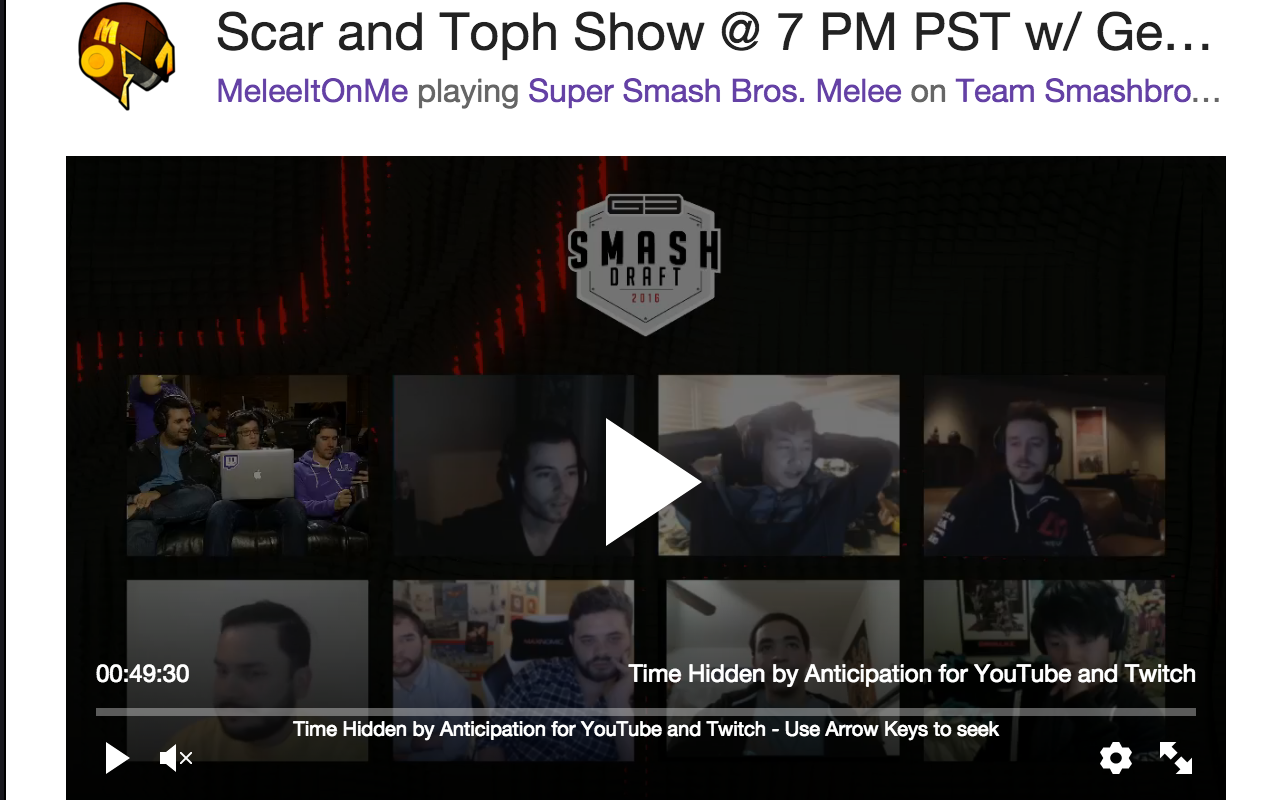 Anticipation for YouTube and Twitch截图4