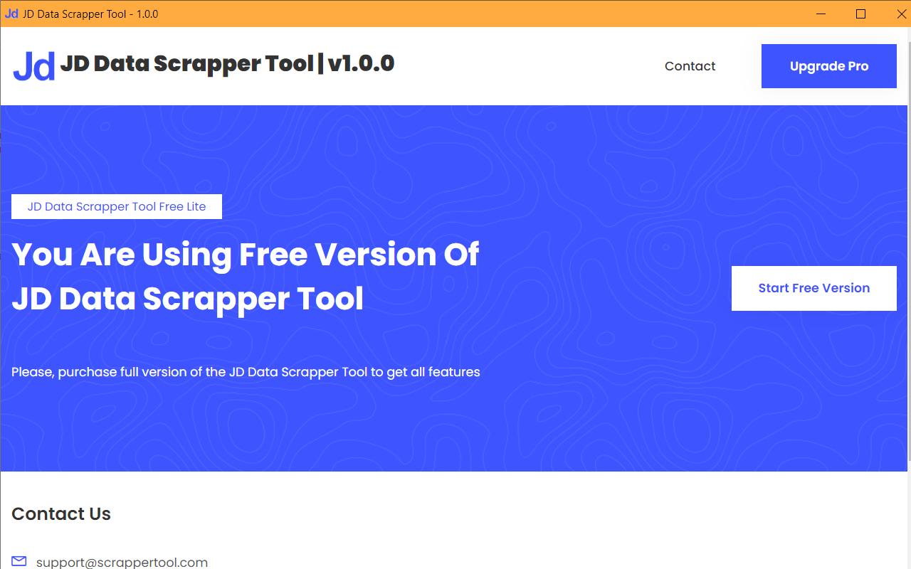 JD Data Scrapper Tool截图1