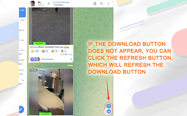 Telegram downloader-TG电报视频下载器,一键下载无法下载的视频截图2