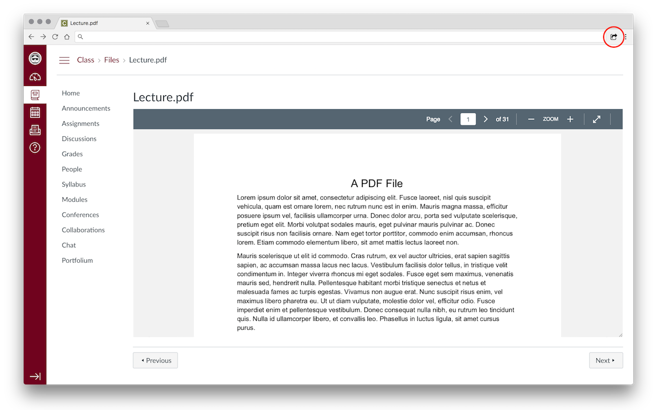 Canvas PDF Window截图2