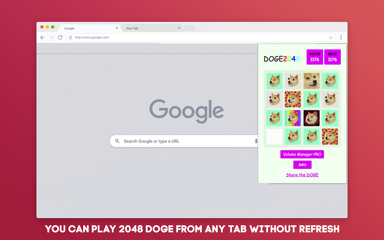 Doge 2048 Game截图1