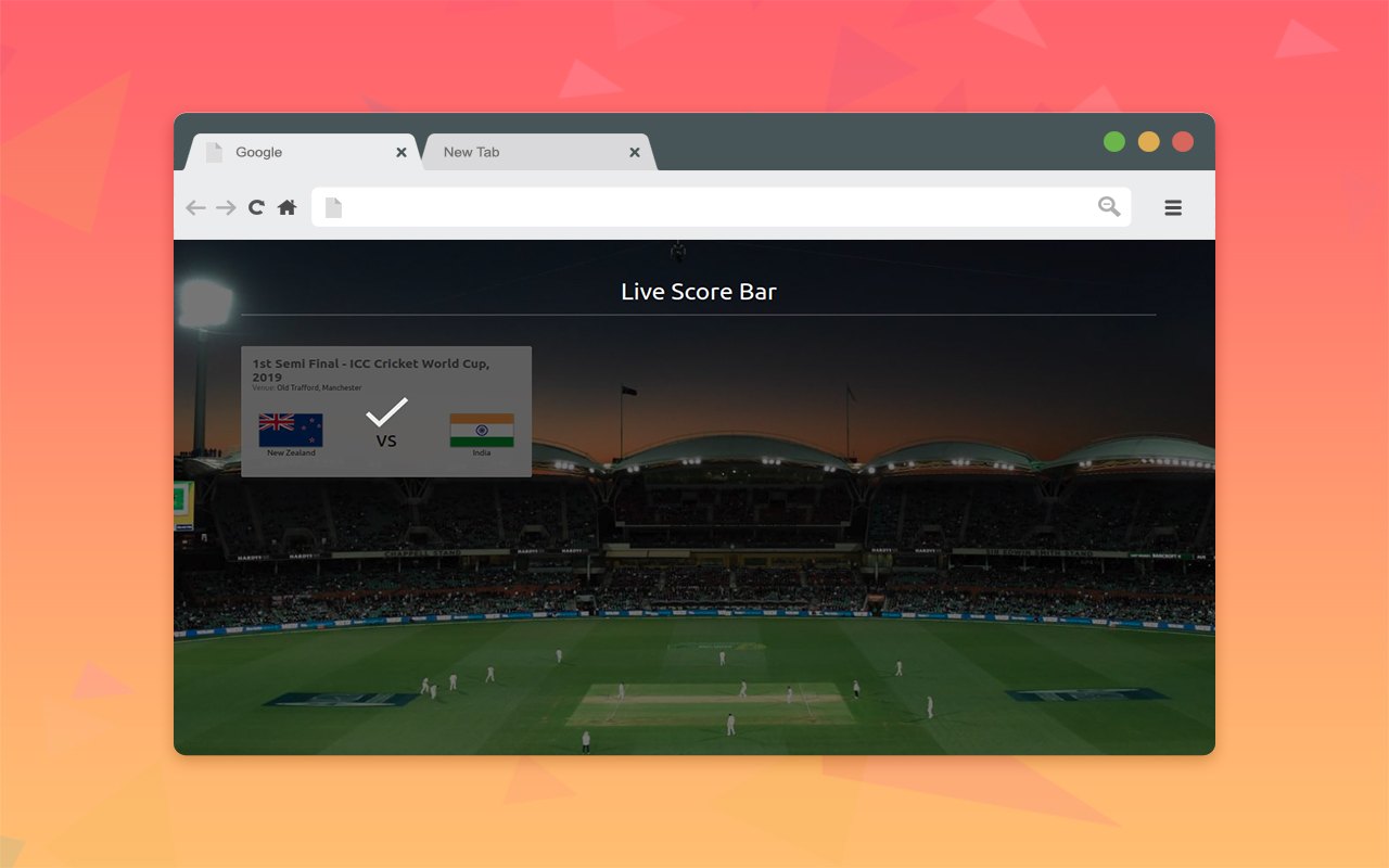 Live Cricket Score Bar截图5