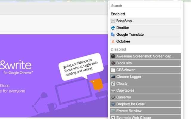 Extension Switch截图1