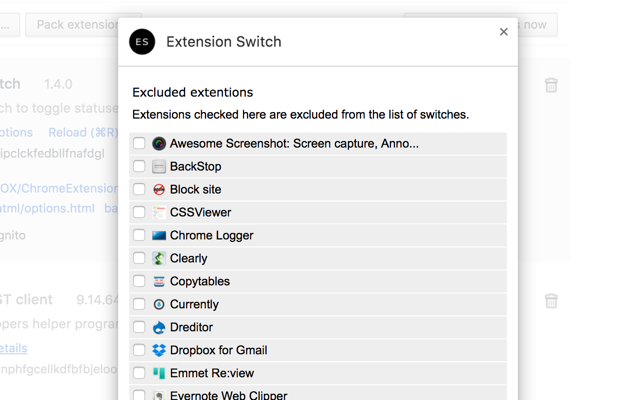 Extension Switch截图2