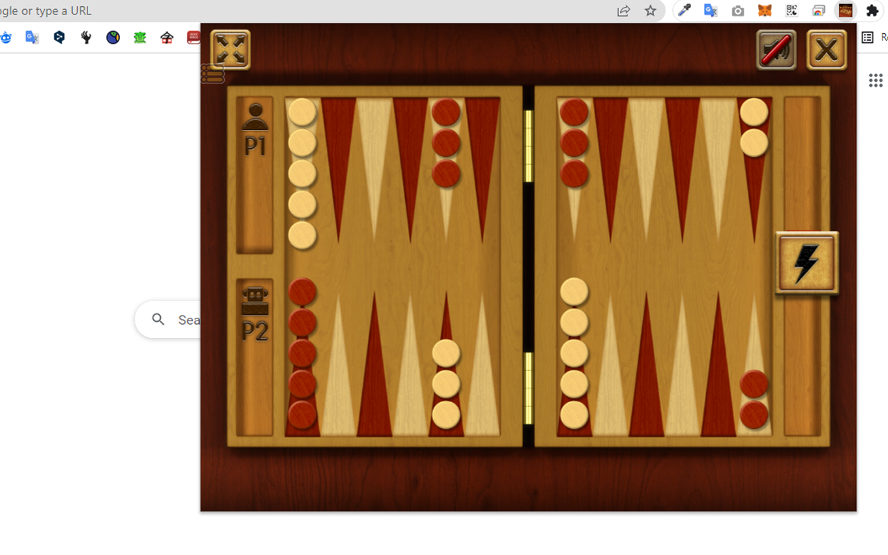 Classic Backgammon Game截图1