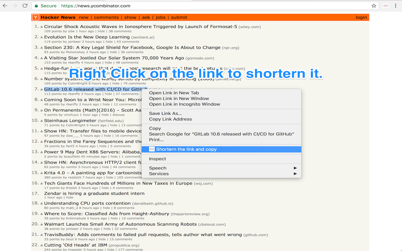 Url Shortener截图1