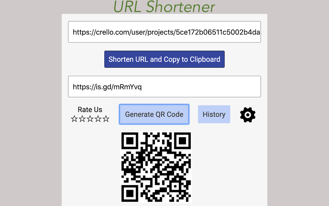 Url Shortener截图3