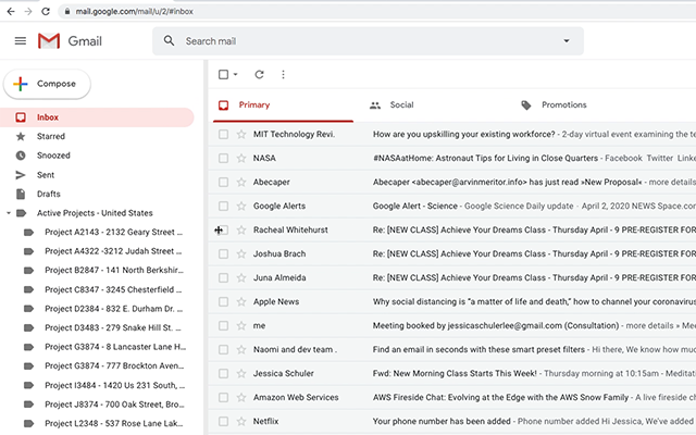 Resize Gmail Sidebar by cloudHQ截图1