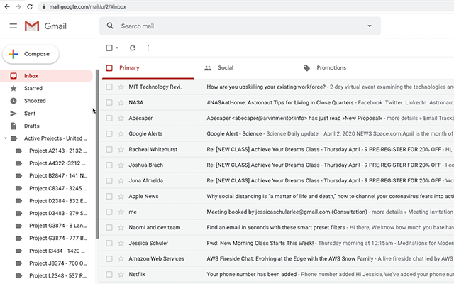 Resize Gmail Sidebar by cloudHQ截图5