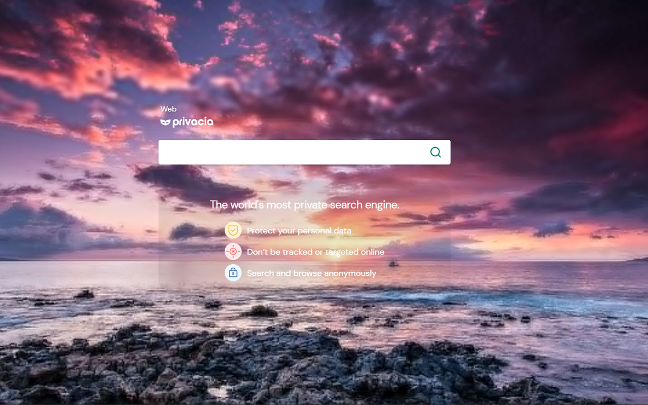 Privacia - Fast and Private Search Engine截图2