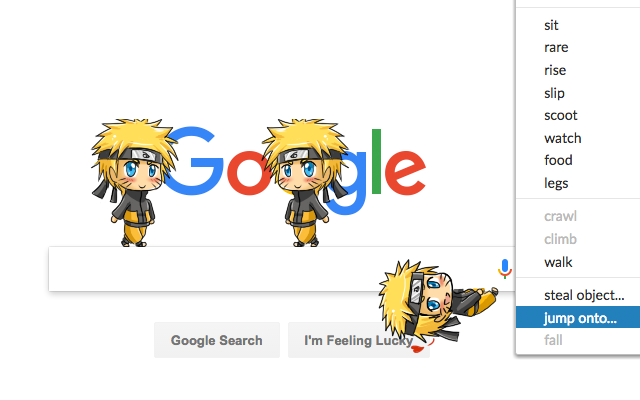 Shimeji Browser Extension截图3