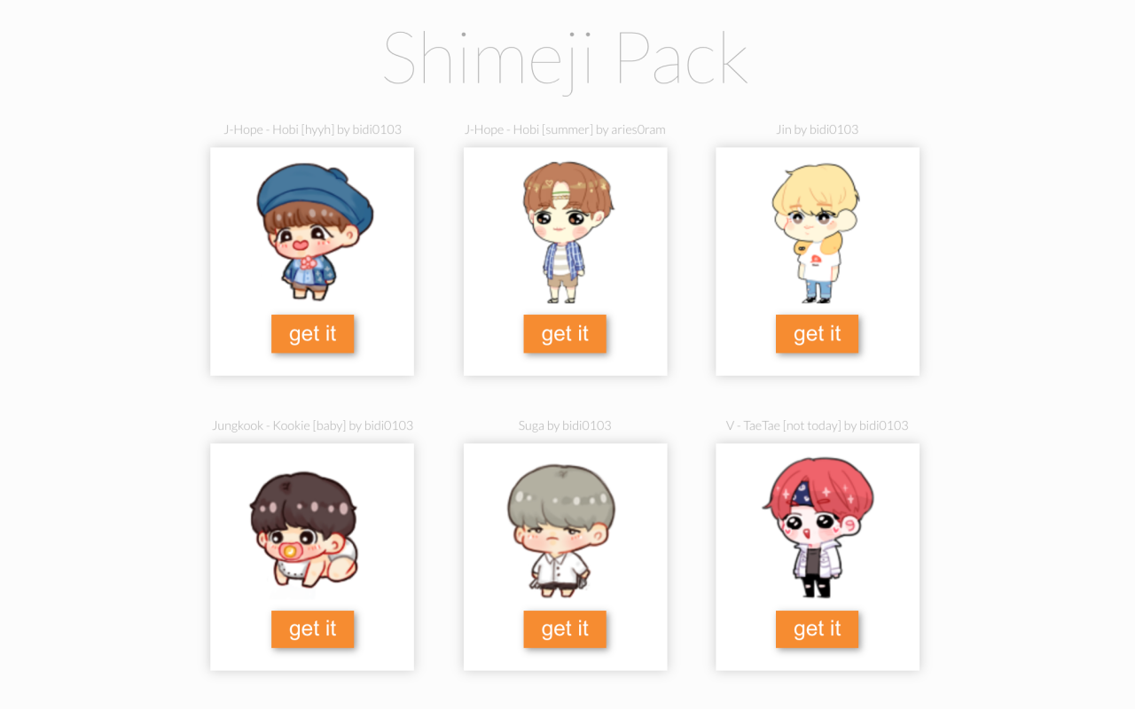 Shimeji Browser Extension截图5