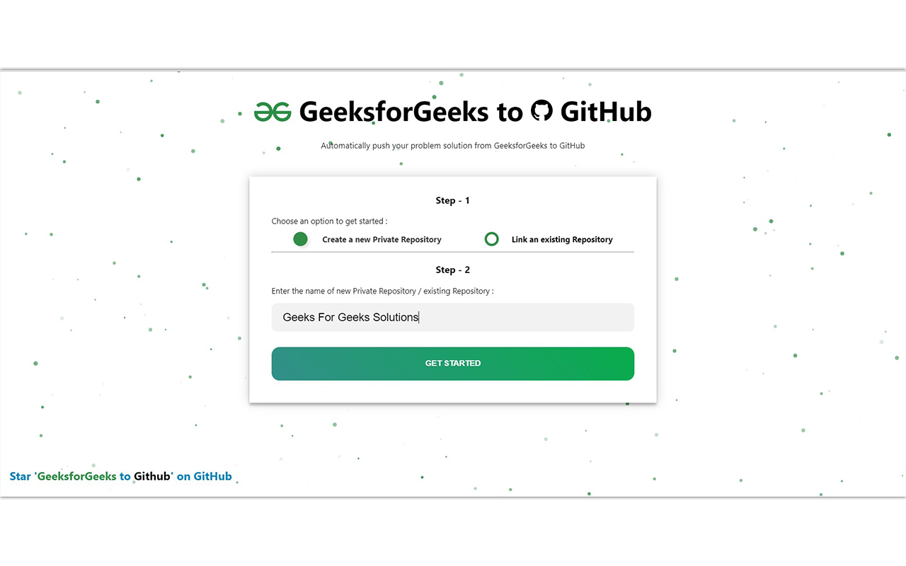 GfG to GitHub截图2
