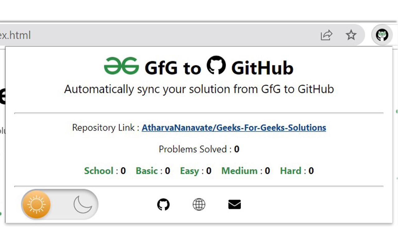 GfG to GitHub截图3