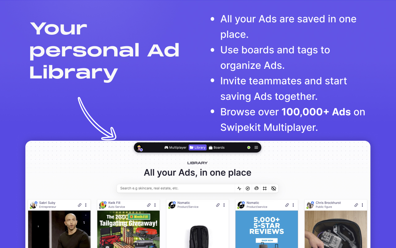 Ad Library downloader截图1