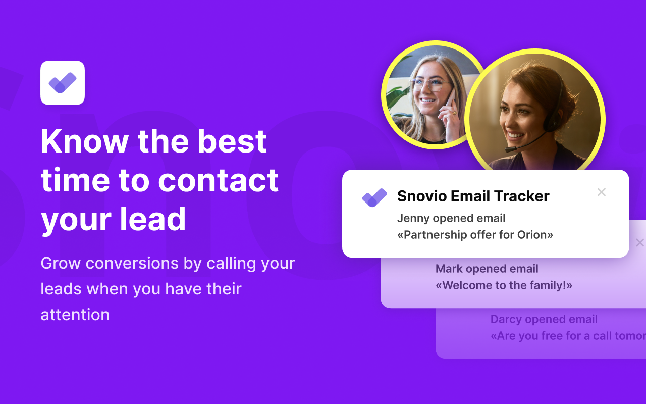 Unlimited Email Tracker by Snov.io截图1