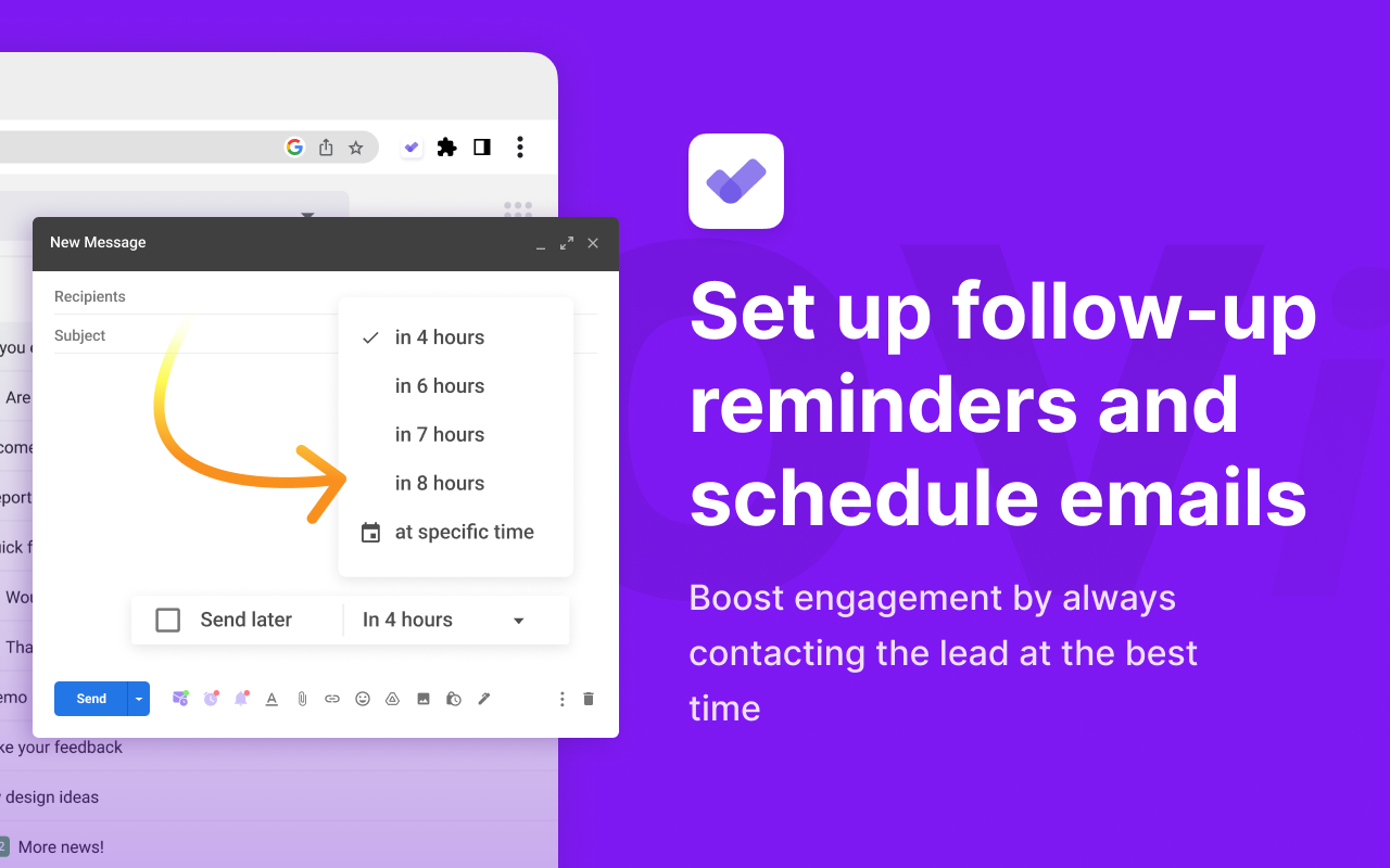 Unlimited Email Tracker by Snov.io截图4