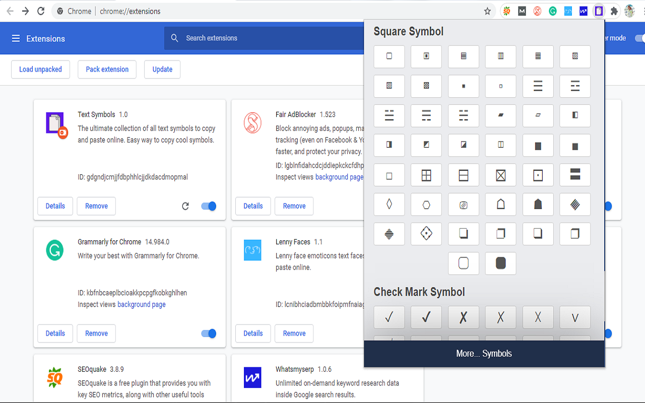 Text Symbols截图1