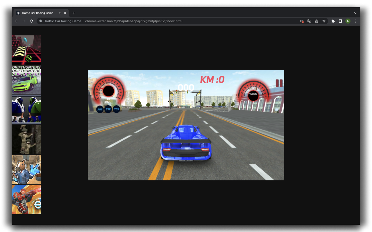 Traffic Car Racing Game截图1