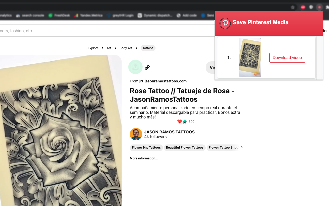 Pinterest Video and Image Downloader截图3
