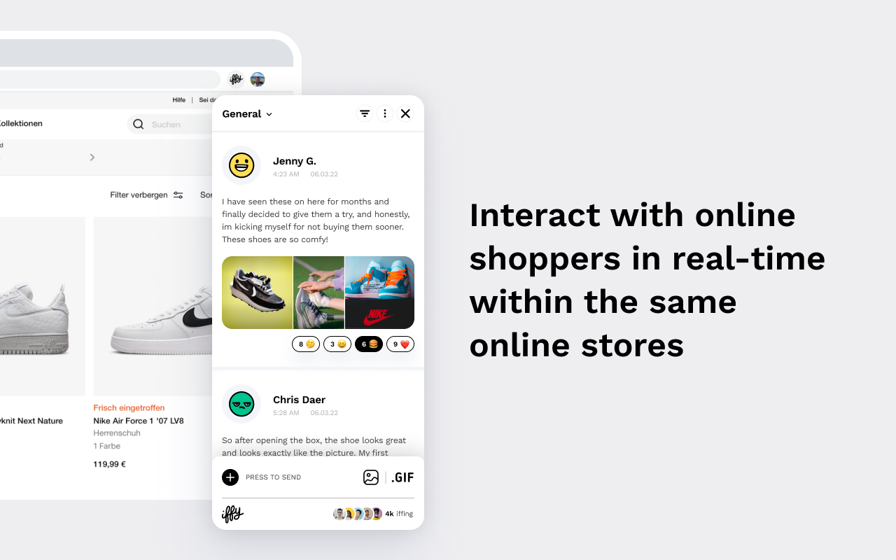Iffy - Authentic Community For Websites截图1