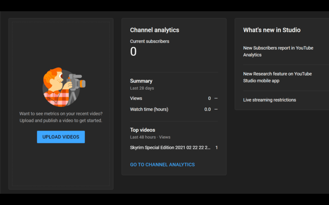 No Youtube Studio Comment Widget截图1