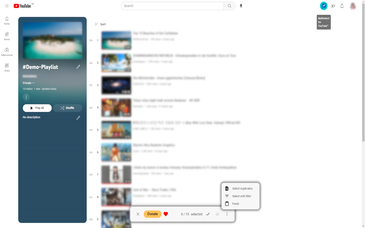 YouTube™ 的多种选择截图4