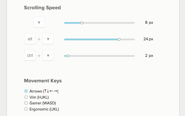 Smooth Key Scroll截图1