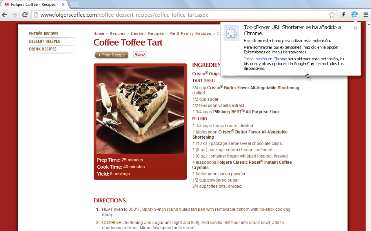 TopicFlower URL Shortener截图2