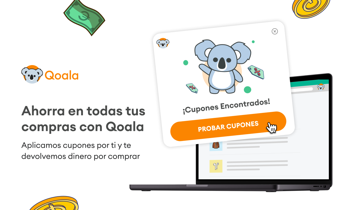 Qoala: Cashback y Cupones Automaticos截图2