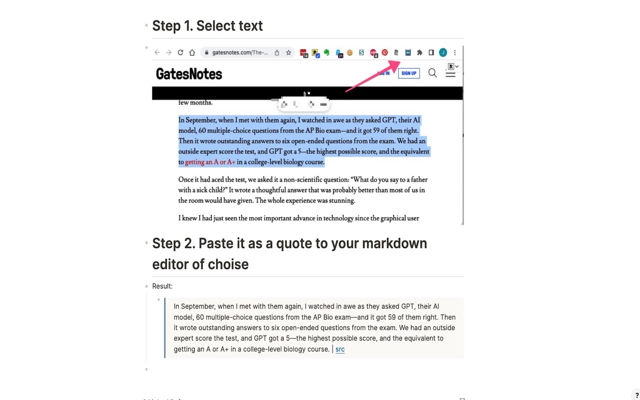 Markdown Copier截图1