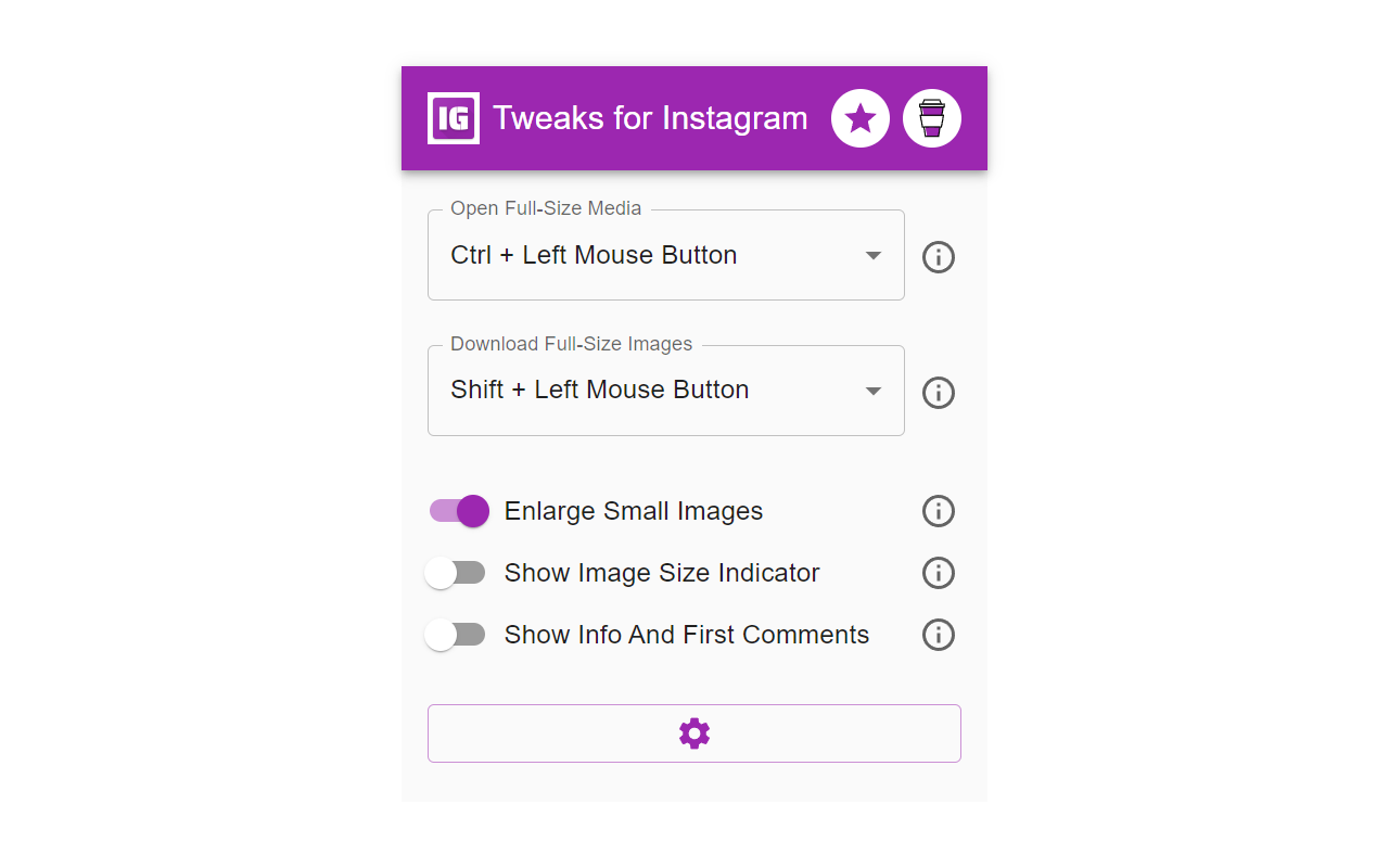 Tweaks for Instagram截图1