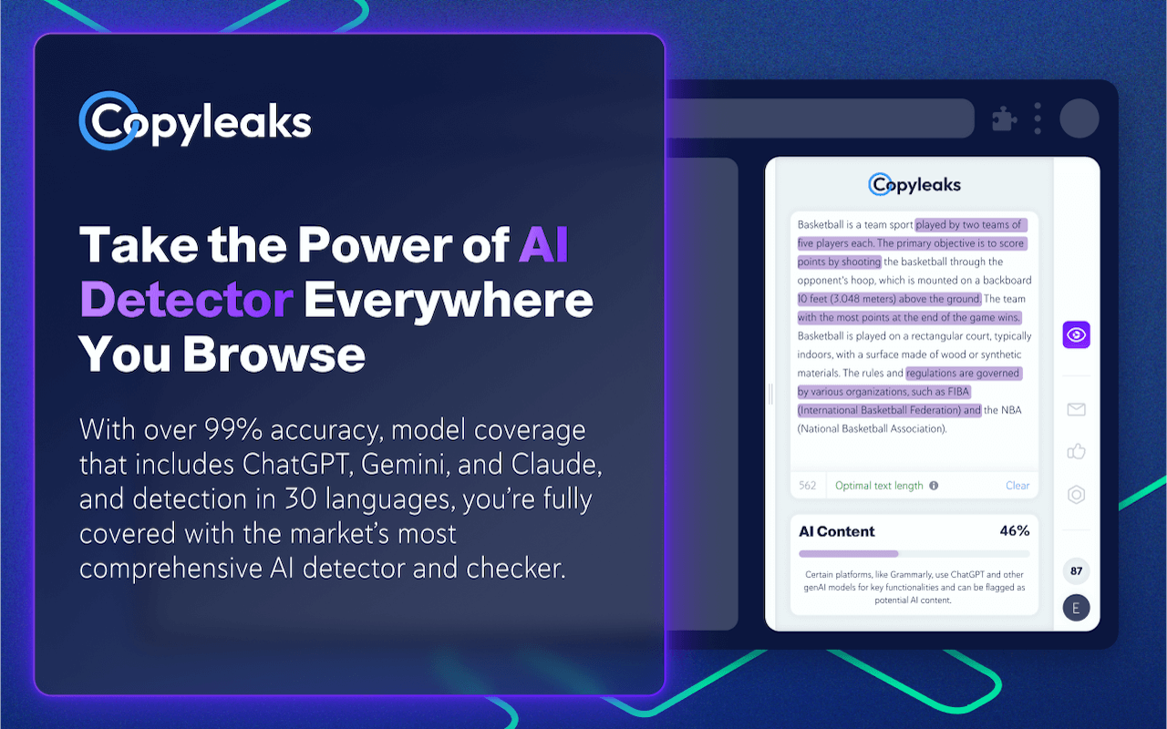 AI Content Detector - Copyleaks截图3