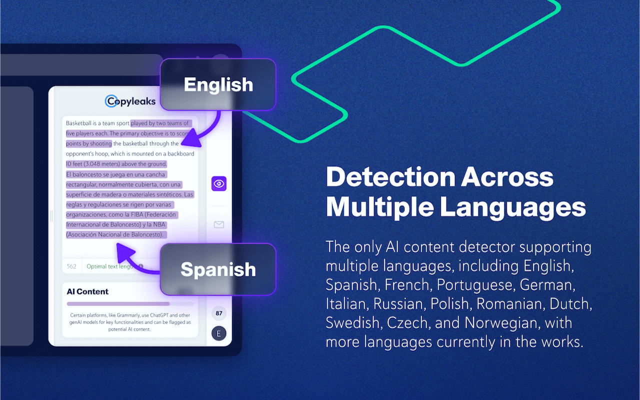 AI Content Detector - Copyleaks截图5