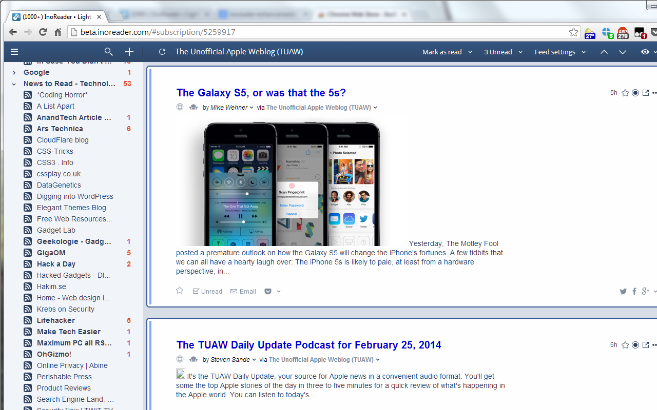 InoReader Enhancements截图1