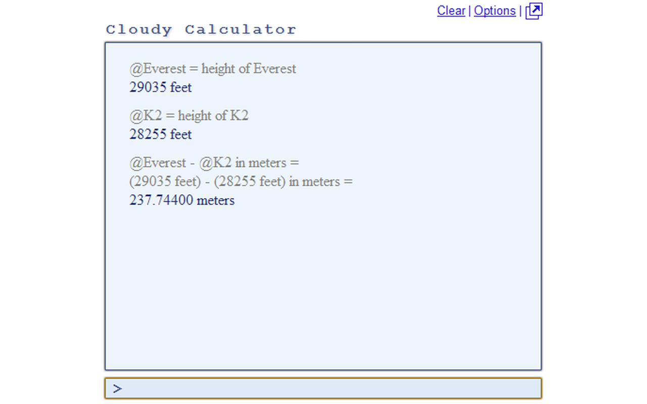 Cloudy Calculator 2截图3