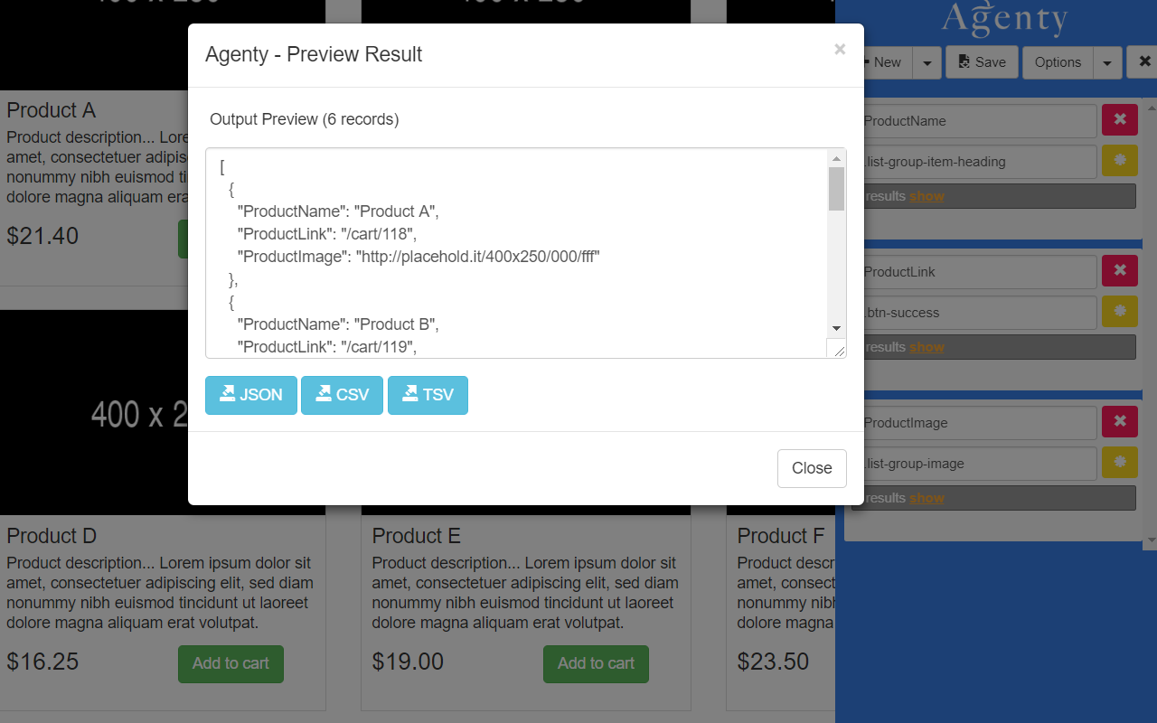 Agenty - Advanced Web Scraper截图2