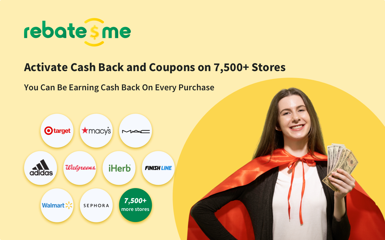 The RebatesMe Cash Back Button截图3