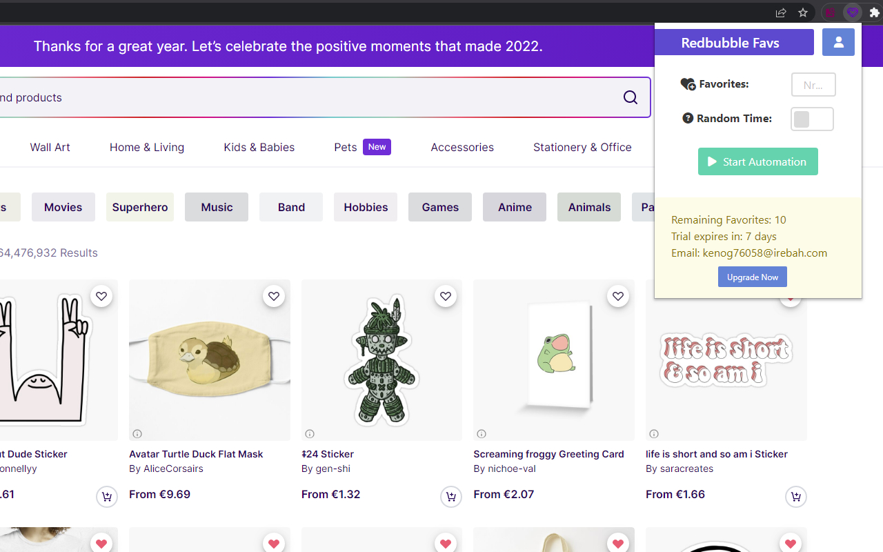 Redbubble Favs Automata截图1