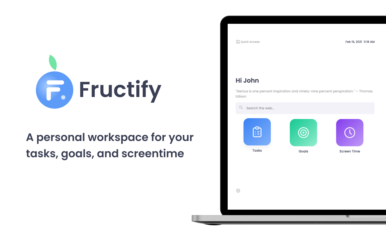 Fructify: Productivity + New Tab截图3