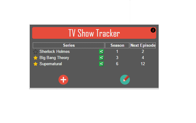 TV Show Tracker截图2