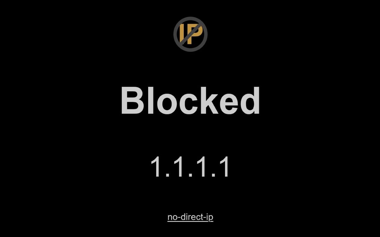 no-direct-ip截图1