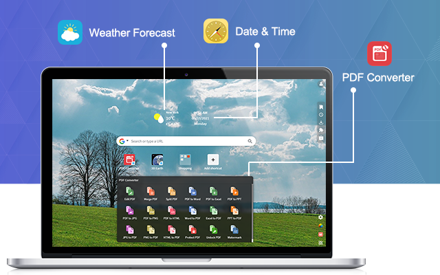 DY1 - Personalized New Tab Page截图2