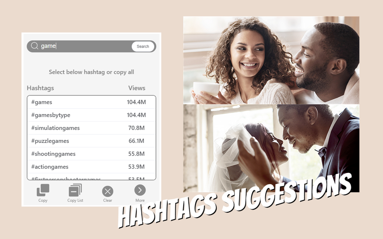 TikTok Hashtags工具 - Hashtags Browser截图1