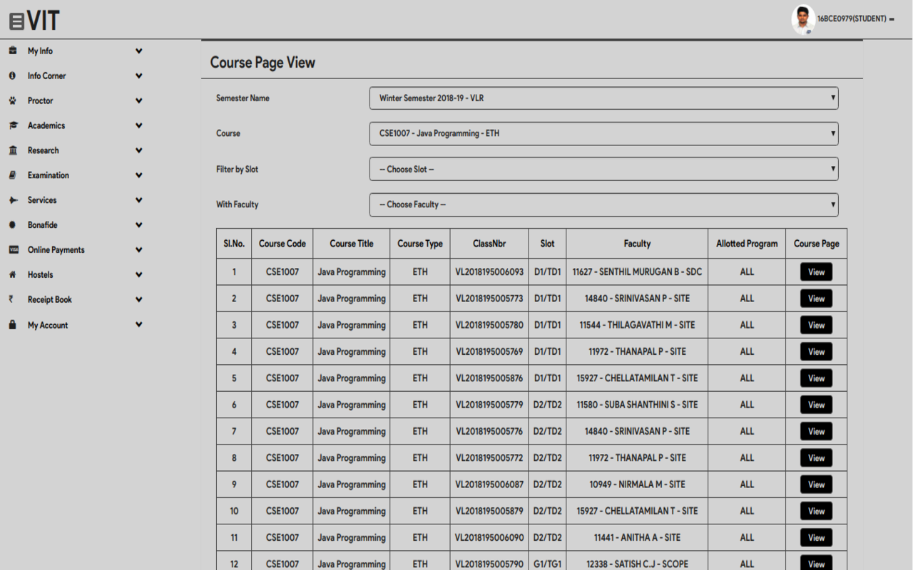 Enhancer for VIT Vellore Academics截图3