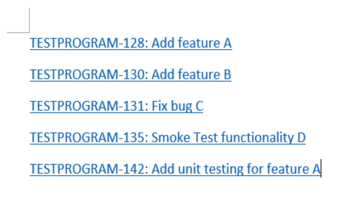 Jira Ticket Link Generator截图1
