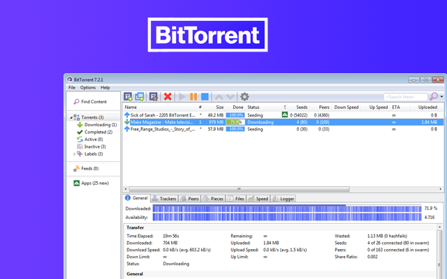 BitTorrent For Chrome截图1